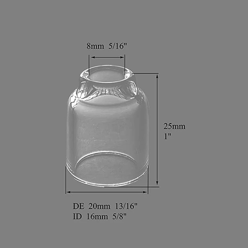 COFA-TIG Gas Lens Collet Body 45V42 13N21 & Cup 5 598882 Assorted Size Kit For DB SR WP 9 20 25 TIG Welding Torch 9Pcs
COFA-TIG Gas Lens Collet Body 45V42 13N21 & Cup 5 598882 Assorted Size Kit For DB SR WP 9 20 25 TIG Welding Torch 9Pcs