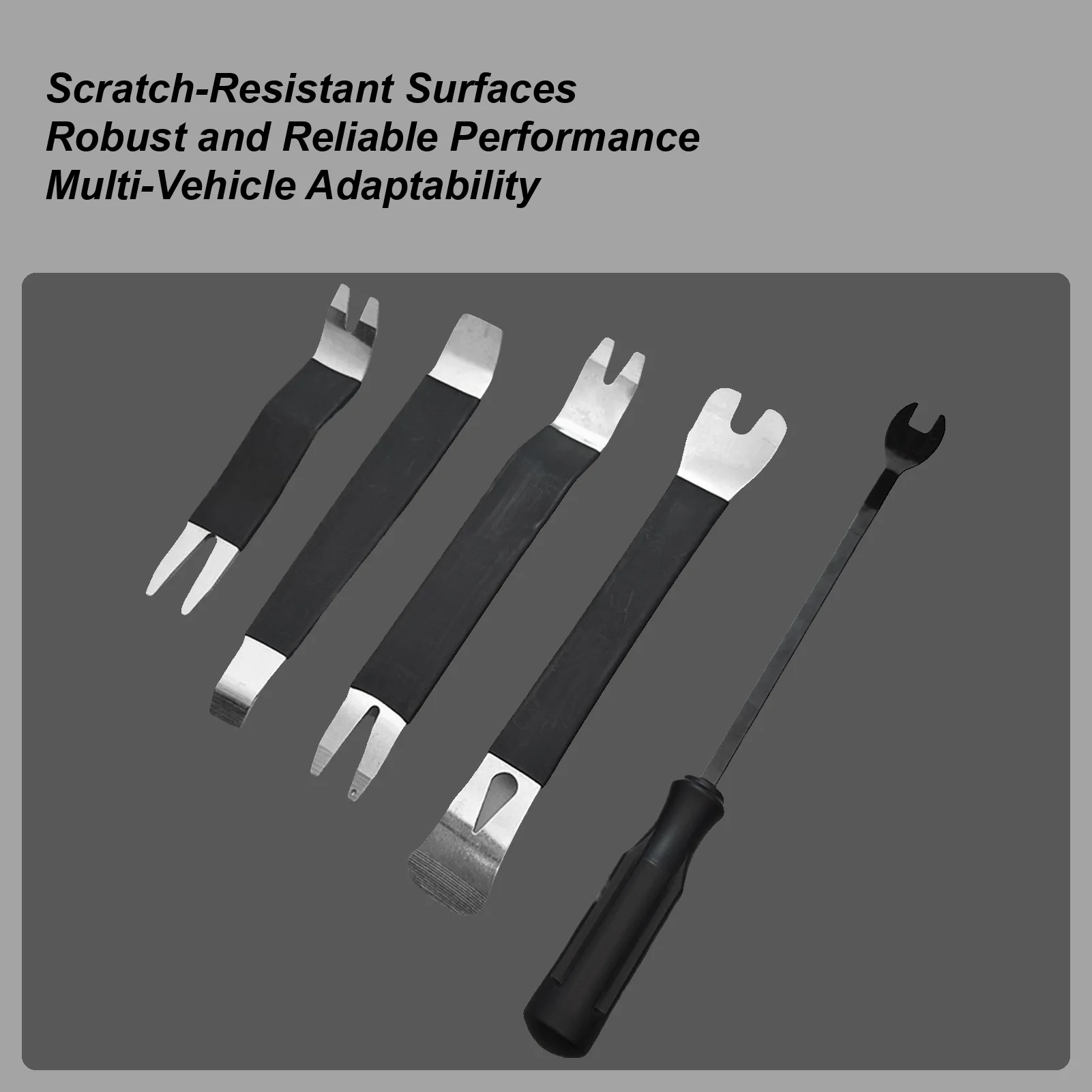 Инструмент для автоматического снятия обшивки, 5 шт., сверхмощный универсальный внутренний комплект без царапин, инструмент для двери, окна, аудиоприборной панели для автомобиля
Инструмент для автоматического снятия обшивки, 5 шт., сверхмощный универсальный внутренний комплект без царапин, инструмент для двери, окна, аудиоприборной панели для автомобиля