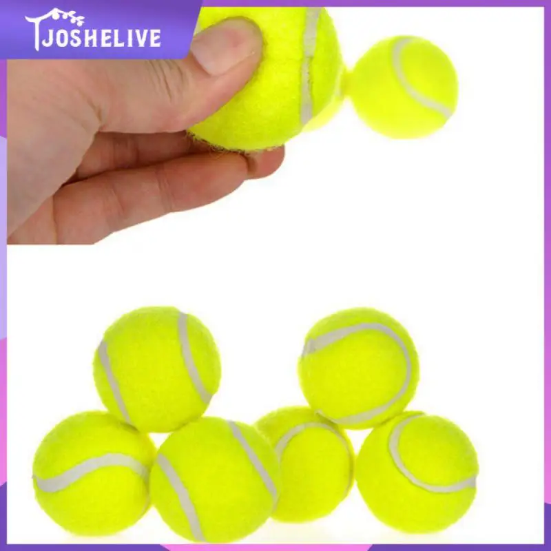 High Quality Elasticity Tennis Ball Soft Training Sport Rubber Padel Balls for Practice Reduced Pressure
High Quality Elasticity Tennis Ball Soft Training Sport Rubber Padel Balls for Practice Reduced Pressure