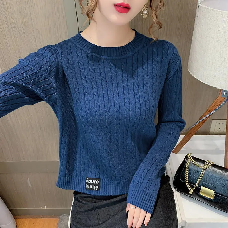 Fashion Solid Color Long Sleeve Knitted Spliced Loose Letter Sweater Female Clothing 2022 Autumn New Casual Pullovers Warm Tops
Fashion Solid Color Long Sleeve Knitted Spliced Loose Letter Sweater Female Clothing 2022 Autumn New Casual Pullovers Warm Tops