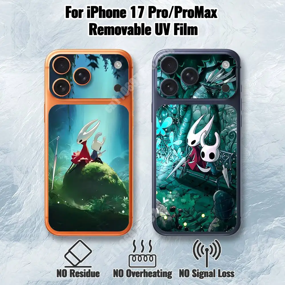 Game H-Hollow Knight-S Silksong Removable UV Film for iPhone 17 Pro 17 ProMax Hydrogel Sticker
Game H-Hollow Knight-S Silksong Removable UV Film for iPhone 17 Pro 17 ProMax Hydrogel Sticker