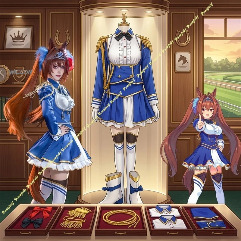 Pretty Derby Costume Daiwa Scarlet Cosplay High Quality Costume Hallowen Play Role Clothes Set With Clothes,Wigs,Shoes,Tail
Pretty Derby Costume Daiwa Scarlet Cosplay High Quality Costume Hallowen Play Role Clothes Set With Clothes,Wigs,Shoes,Tail