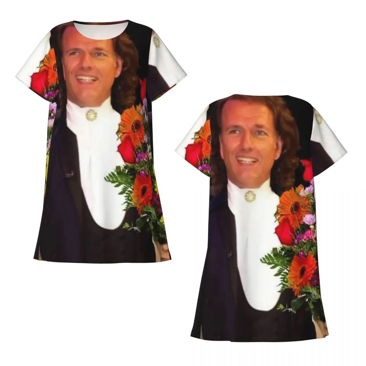 Andre Rieu Best Of Andre Rieu Short Sleeves Nightdress For Sleeping Sleepshirts Women Short Sleeve Nightgowns Soft Pajama Dress
Andre Rieu Best Of Andre Rieu Short Sleeves Nightdress For Sleeping Sleepshirts Women Short Sleeve Nightgowns Soft Pajama Dress