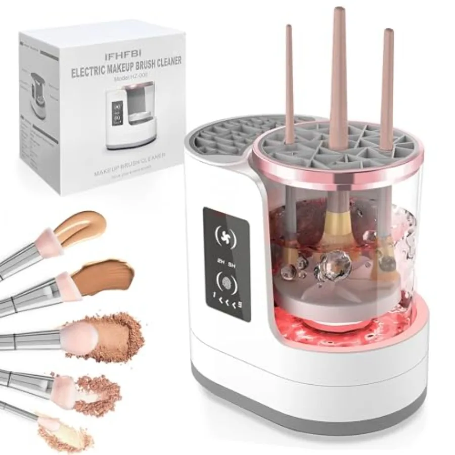 Electric Machine With Makeup Brush Dryer Automatic USB Cosmetic Brushes Cleaner Tool MultiFunctional Cosmetic Brush Cleaner for
Electric Machine With Makeup Brush Dryer Automatic USB Cosmetic Brushes Cleaner Tool MultiFunctional Cosmetic Brush Cleaner for