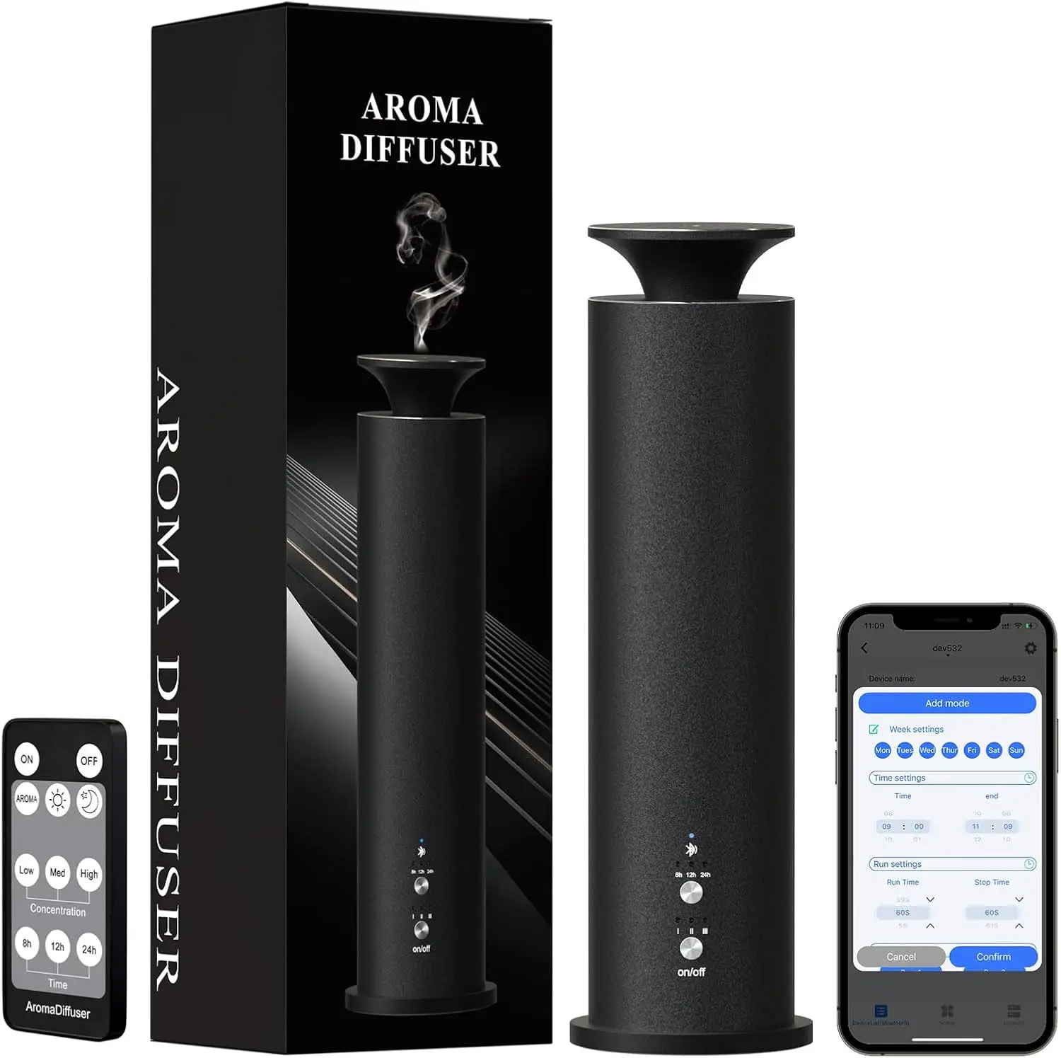 Waterless Diffuser Machine Scent Air Machine Covers 1800 Sq Ft for Home Diffusers Essential Oil Diffusers Studio Scent
Waterless Diffuser Machine Scent Air Machine Covers 1800 Sq Ft for Home Diffusers Essential Oil Diffusers Studio Scent