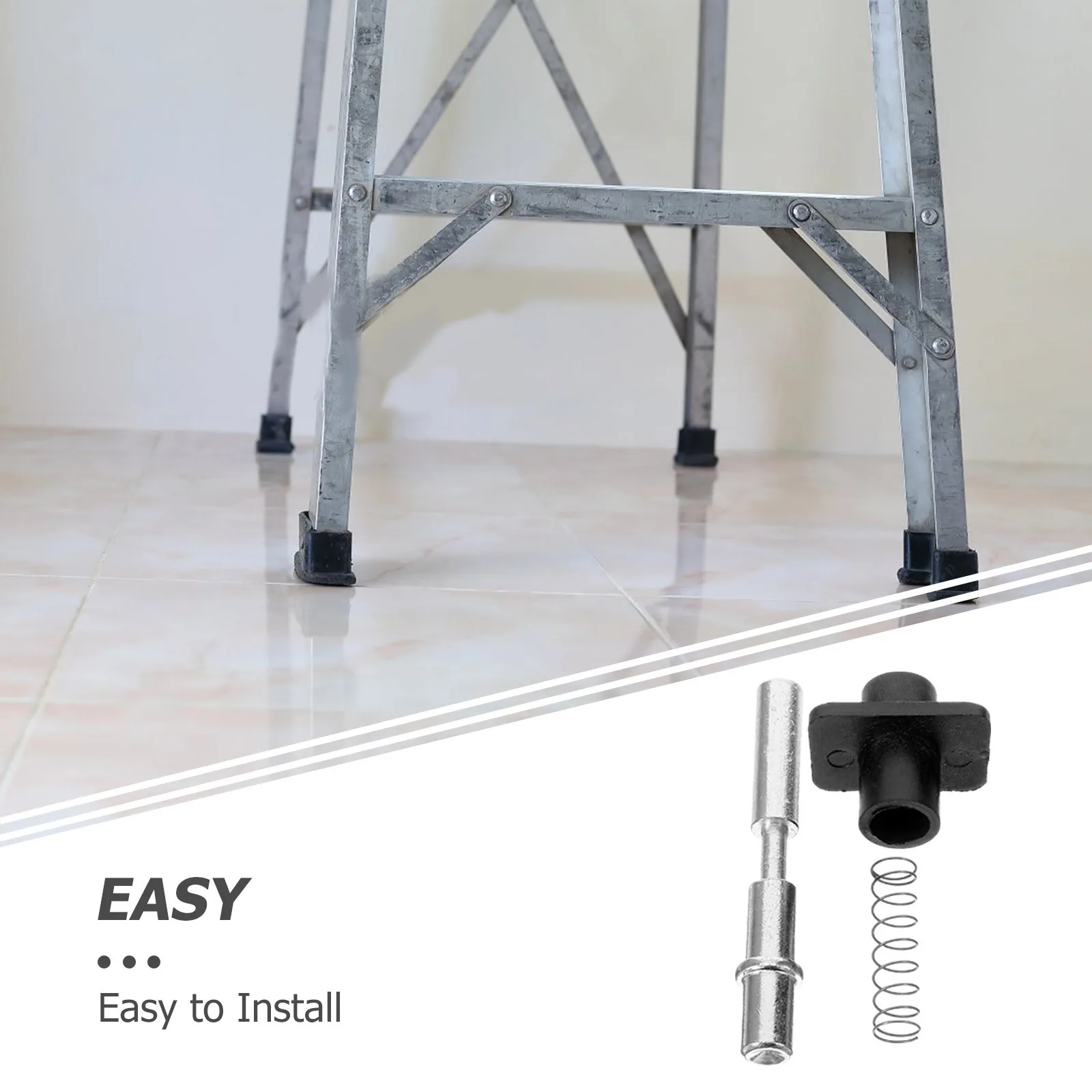 1Set Folding Ladder Accessories Durable Telescoping Bamboo Ladder Replacement Spring Shaft Base Parts Supplies 
1Set Folding Ladder Accessories Durable Telescoping Bamboo Ladder Replacement Spring Shaft Base Parts Supplies