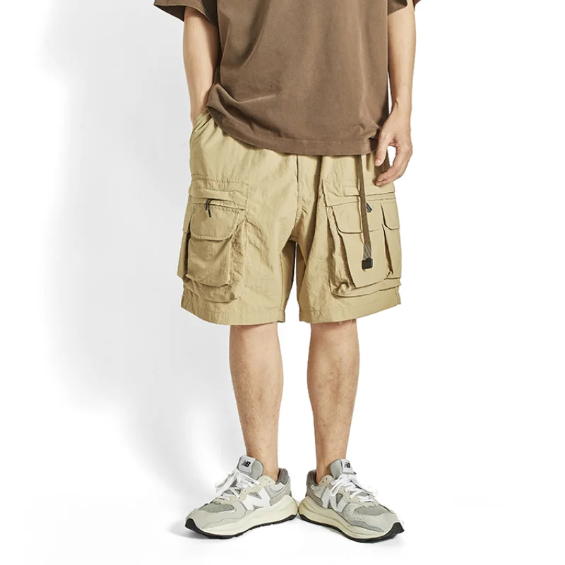 Fashionable men summer new fashion vintage large pocket cargo shorts men casual loose quick dry casual quarter pants
Fashionable men summer new fashion vintage large pocket cargo shorts men casual loose quick dry casual quarter pants