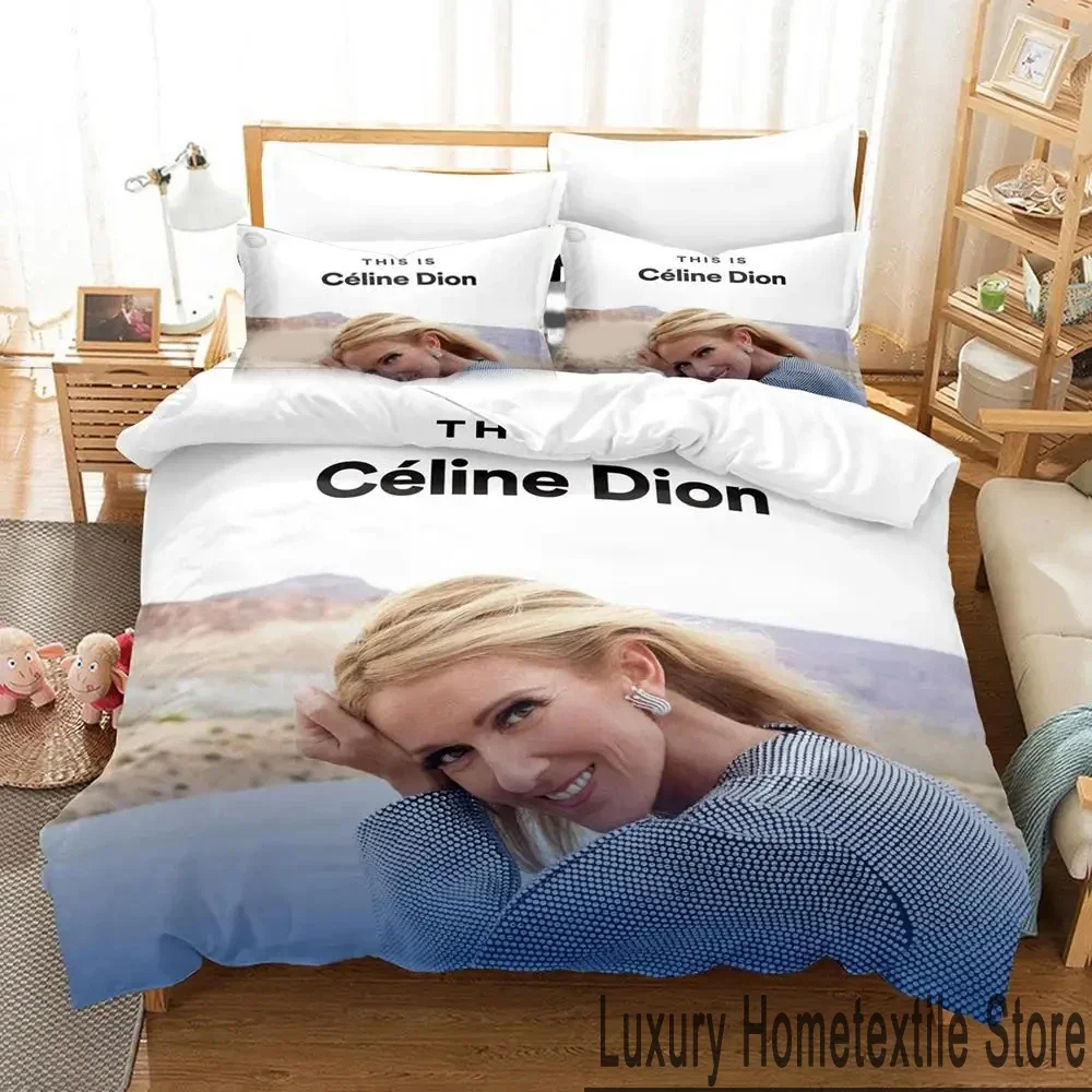3D Print Celine Dion Bedding Set Boys Girls Twin Queen King Size Duvet Cover Pillowcase Bed boys Adult Home Textileextile
3D Print Celine Dion Bedding Set Boys Girls Twin Queen King Size Duvet Cover Pillowcase Bed boys Adult Home Textileextile