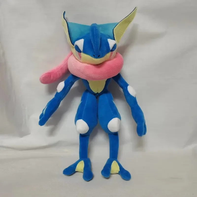 Плюшевые игрушки Pokemon Greninja, фигурки аниме, эволюция, лягушка, ниндзя, мультяшное изображение, мягкая кукла, рождественские подарки для детей
Плюшевые игрушки Pokemon Greninja, фигурки аниме, эволюция, лягушка, ниндзя, мультяшное изображение, мягкая кукла, рождественские подарки для детей