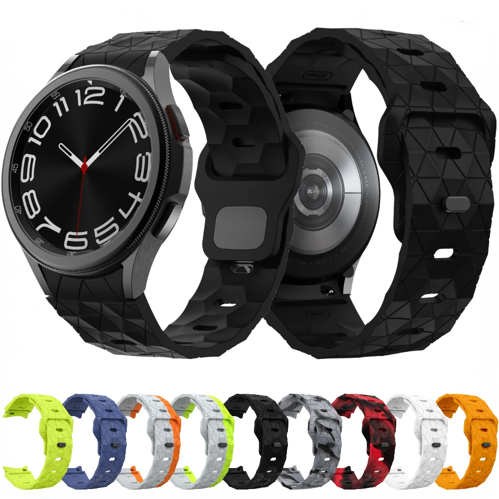 Sport Silicone Strap for Samsung Galaxy Watch 7/6 Classic/5/Pro/4 44mm 40mm 47mm 43mm 45mm Bracelet for Watch 7 6 5 44mm Band
Sport Silicone Strap for Samsung Galaxy Watch 7/6 Classic/5/Pro/4 44mm 40mm 47mm 43mm 45mm Bracelet for Watch 7 6 5 44mm Band