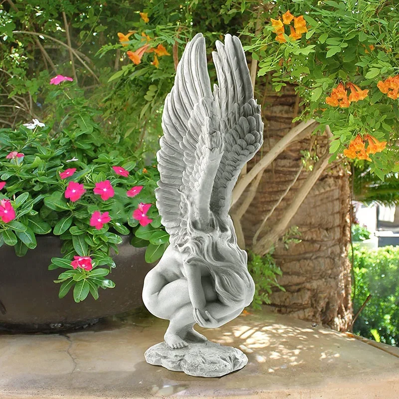 Angel Redemption Statue Garden Sculpture Ornament Fairy Angel Statue Outside Decorative Patio Pond 2 Size
Angel Redemption Statue Garden Sculpture Ornament Fairy Angel Statue Outside Decorative Patio Pond 2 Size