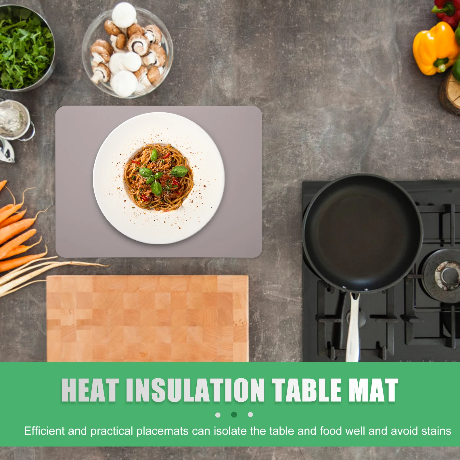 Insulated Table Mat 2pcs Silicone Dish Mats Non Heat Resistant Placemats Practical Party Table for Home
Insulated Table Mat 2pcs Silicone Dish Mats Non Heat Resistant Placemats Practical Party Table for Home