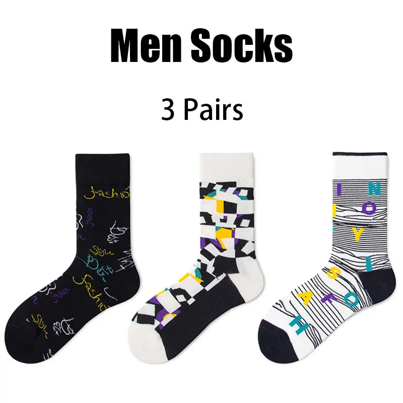 3 Pairs for Men Colorful Cushion Running Socks Performance Breathable Crew Socks Outdoor Sports Socks
3 Pairs for Men Colorful Cushion Running Socks Performance Breathable Crew Socks Outdoor Sports Socks