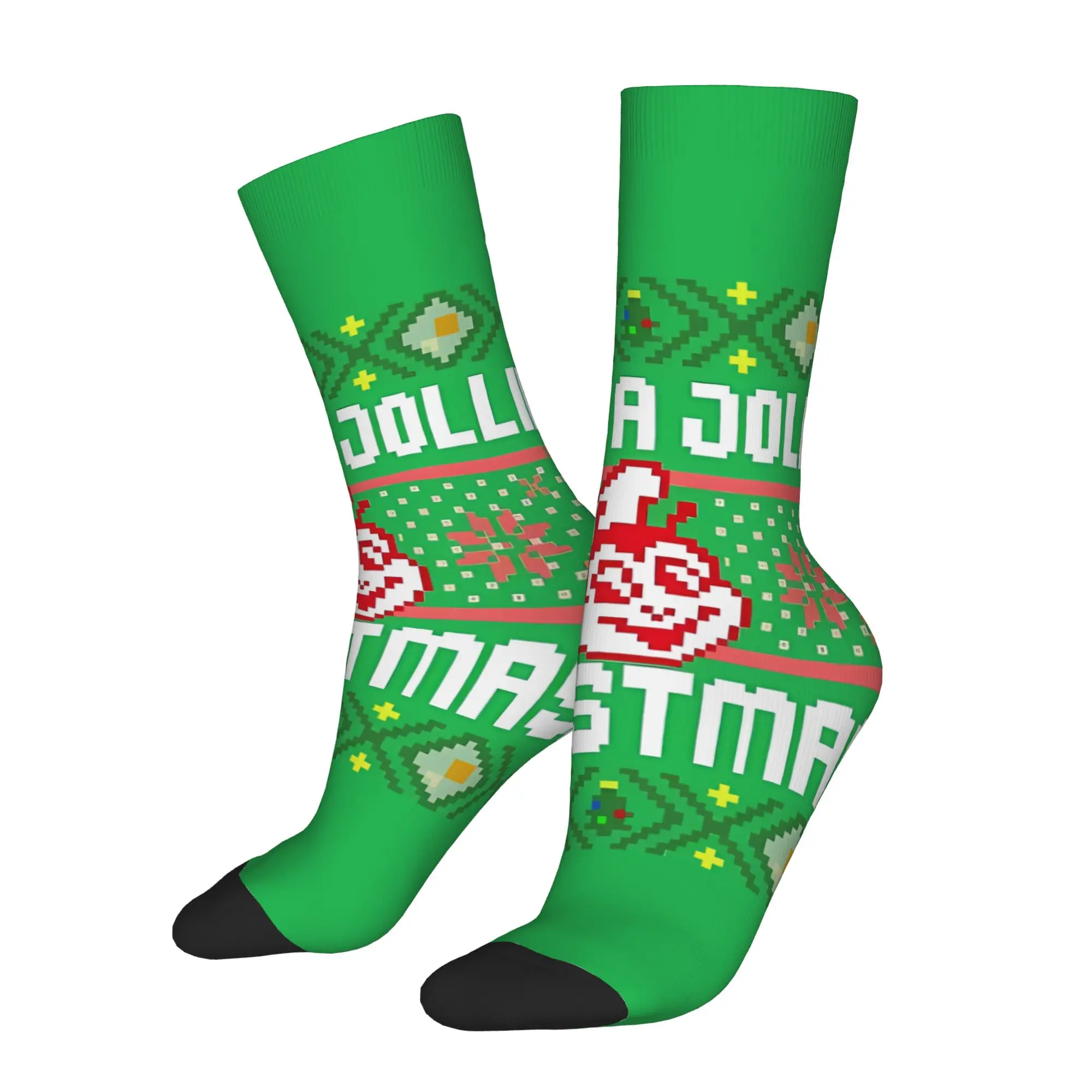Funny Sock J-Jollibee Have A Jolli Christmas Pixelated Vintage Seamless Pattern Printed Men Socks Casual Men's Socks
Funny Sock J-Jollibee Have A Jolli Christmas Pixelated Vintage Seamless Pattern Printed Men Socks Casual Men's Socks