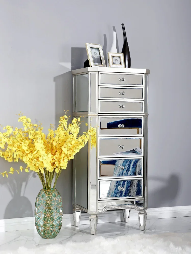 Chest of drawers, storage cabinet, bedroom, Nordic light luxury, mirror chest of drawers, simple modern living room
Chest of drawers, storage cabinet, bedroom, Nordic light luxury, mirror chest of drawers, simple modern living room