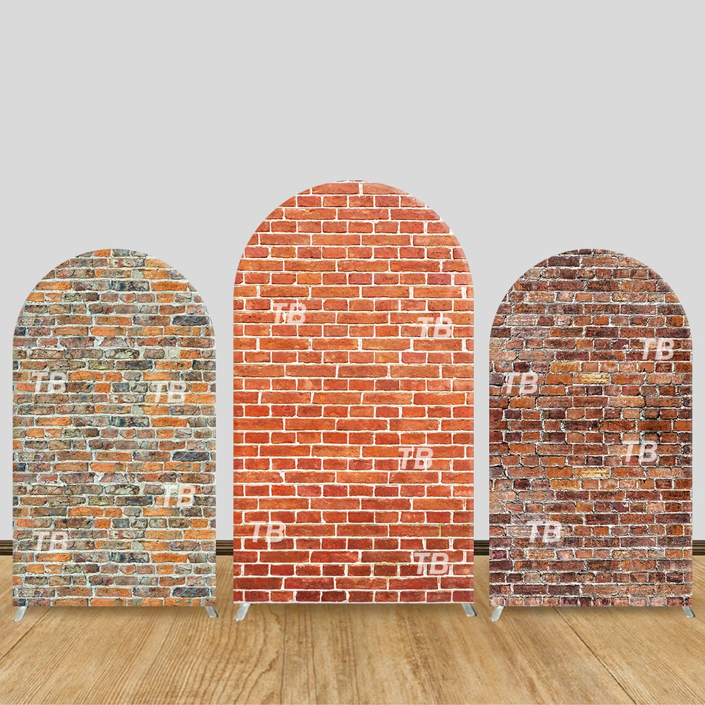 Vintage Brick Wall Arch Backdrop Cover Industrial Style Theme Party Decor Photo Booth Background Event Wedding Decoration
Vintage Brick Wall Arch Backdrop Cover Industrial Style Theme Party Decor Photo Booth Background Event Wedding Decoration