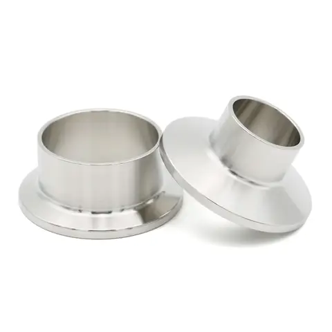 12.7 19 25 38 108mm 0.5"0.75"1"2"3"4" SS304 Stainless Steel Sanitary Pipe Fittings Weld Ferrule Tri Clamp Homebrew Flange