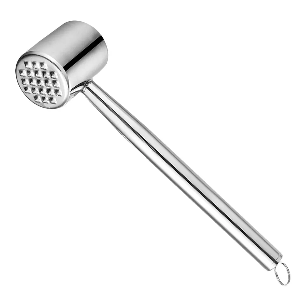 Heavy Duty Stainless Steel Tenderizer Hammer Mallet Chicken Pounder Multi-Functional Kitchen Tool For Steak Beef Pork
Heavy Duty Stainless Steel Tenderizer Hammer Mallet Chicken Pounder Multi-Functional Kitchen Tool For Steak Beef Pork