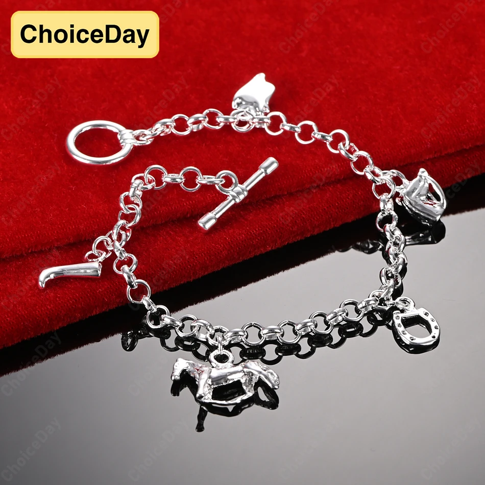 ChoiceDay 925 Sterling Silver 8 Inch 20cm Exquisite Roman Bracelet Men and Women Hip Hop Accessories Jewelry Party
ChoiceDay 925 Sterling Silver 8 Inch 20cm Exquisite Roman Bracelet Men and Women Hip Hop Accessories Jewelry Party