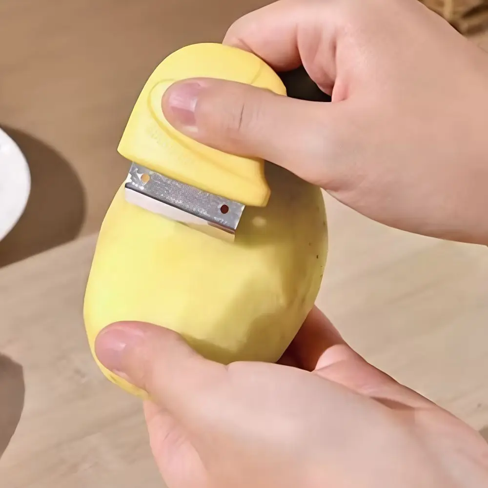 Creative Manual Garlic Peeler Anti-slip Ergonomics Mini Ginger Peeler Curved Hand Protection Light Weight Potato Peeler Potatoes
Creative Manual Garlic Peeler Anti-slip Ergonomics Mini Ginger Peeler Curved Hand Protection Light Weight Potato Peeler Potatoes