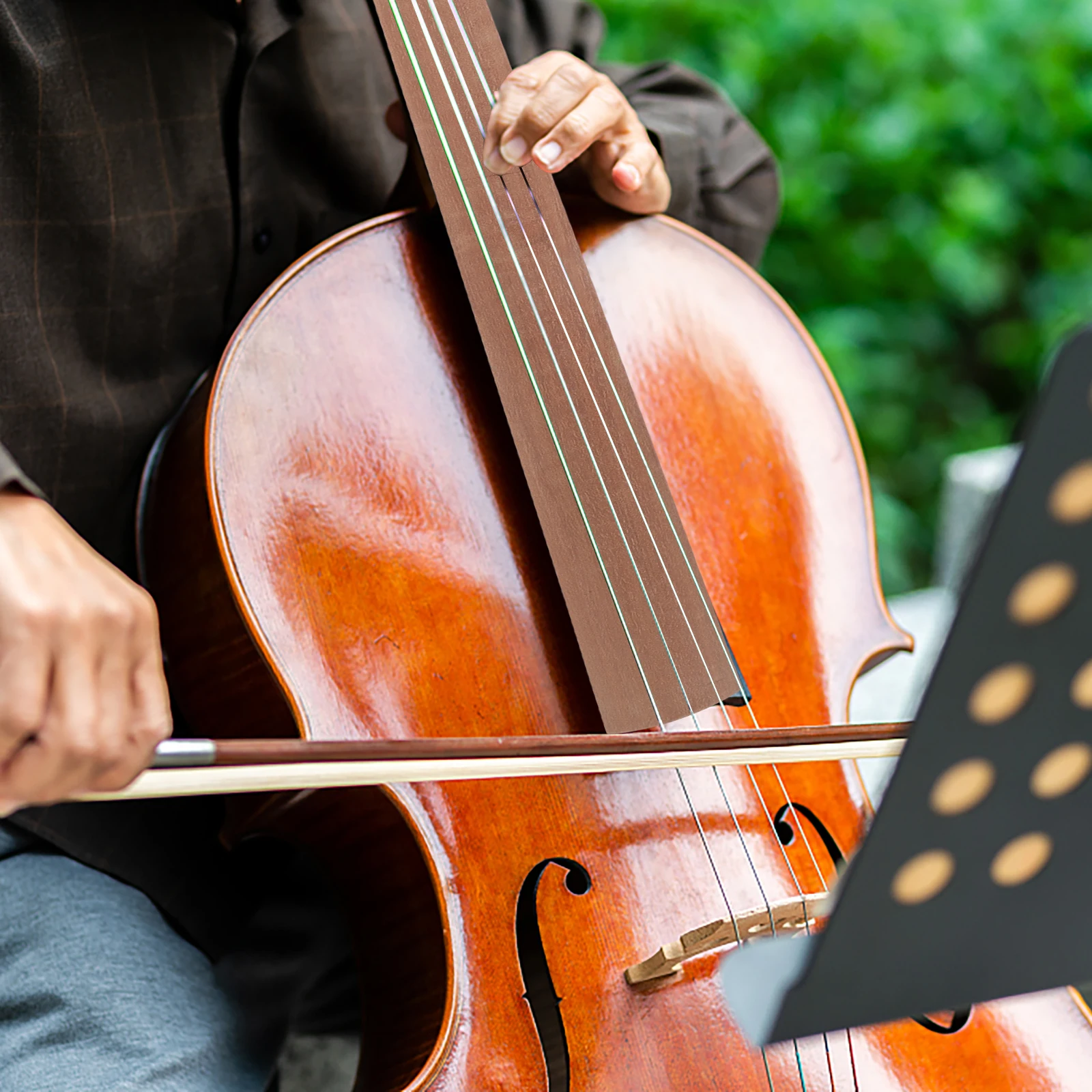 Rosewood Cello Fingerboard 4/4 Wooden Fretboard Replacement Smooth Edges Diy Cello Repair Part Accessory Instrument
Rosewood Cello Fingerboard 4/4 Wooden Fretboard Replacement Smooth Edges Diy Cello Repair Part Accessory Instrument