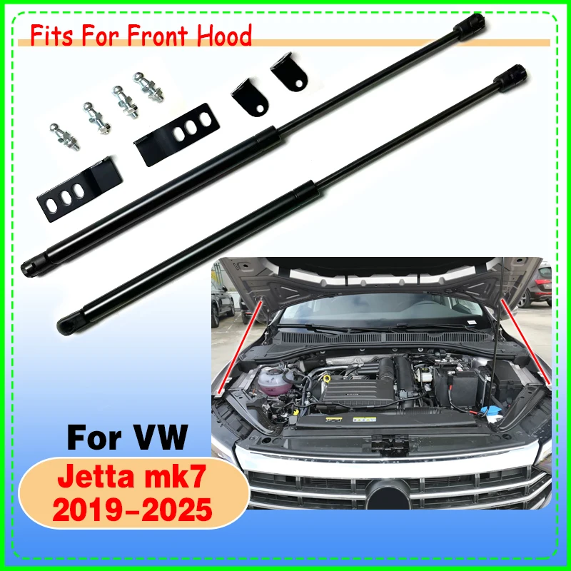For VOLKSWAGEN VW Jetta MK7 2019-2025 Front Hood Engine Cover Supporting Hydraulic Rod Strut Spring Shock Bars Bracket 1set
For VOLKSWAGEN VW Jetta MK7 2019-2025 Front Hood Engine Cover Supporting Hydraulic Rod Strut Spring Shock Bars Bracket 1set