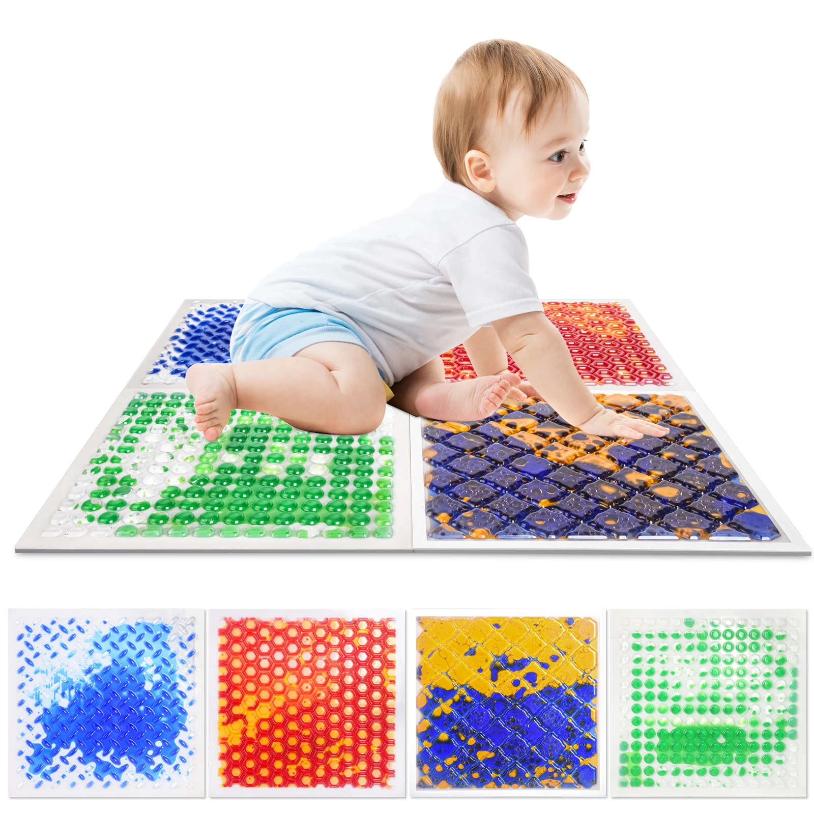 The children's liquid dynamic floor mat has rich colors, is soft, anti - slip and safe without worry.
The children's liquid dynamic floor mat has rich colors, is soft, anti - slip and safe without worry.