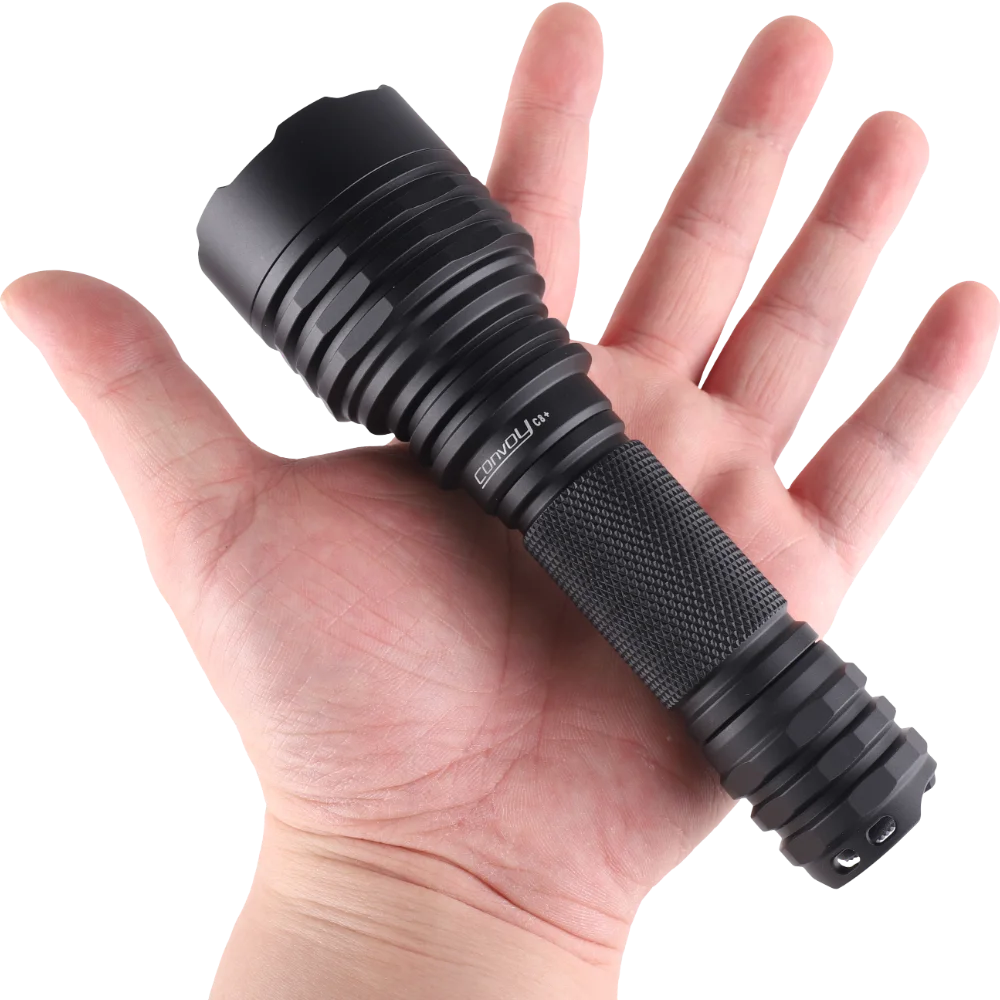 Flashlight Convoy C8 Plus Luminus SST20 High Powerful Torch 18650 Flash Light Tactical Linterna Led Camping Fishing Lamp
Flashlight Convoy C8 Plus Luminus SST20 High Powerful Torch 18650 Flash Light Tactical Linterna Led Camping Fishing Lamp
