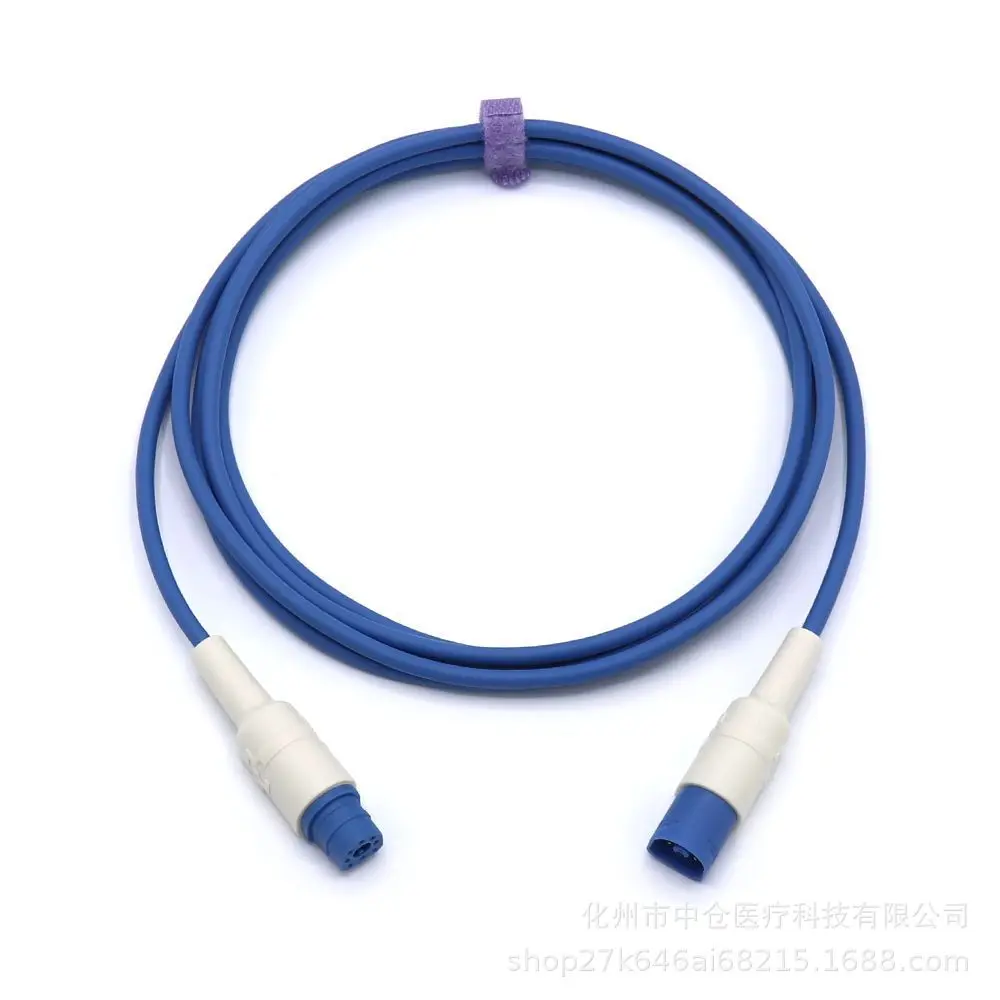 Monitors Compatible Philips HP Blood Oxygen Probe Sensor Extension Cable Adapter Cable M1941A