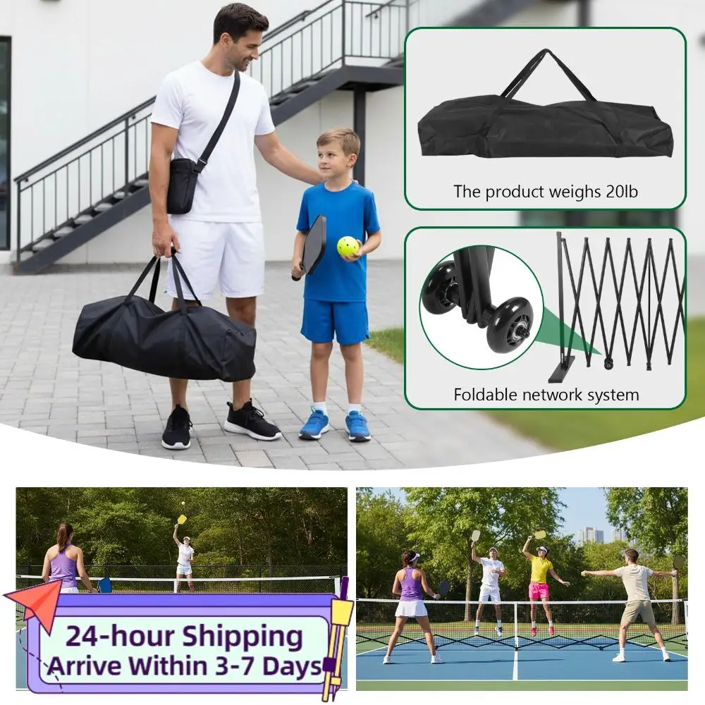 Набор для пиклбола: сетка 22 фута, теннисная сетка для пиклбола с прочной металлической рамой, простая сборка и сумка для переноски, для использования в помещении и на улице
Набор для пиклбола: сетка 22 фута, теннисная сетка для пиклбола с прочной металлической рамой, простая сборка и сумка для переноски, для использования в помещении и на улице