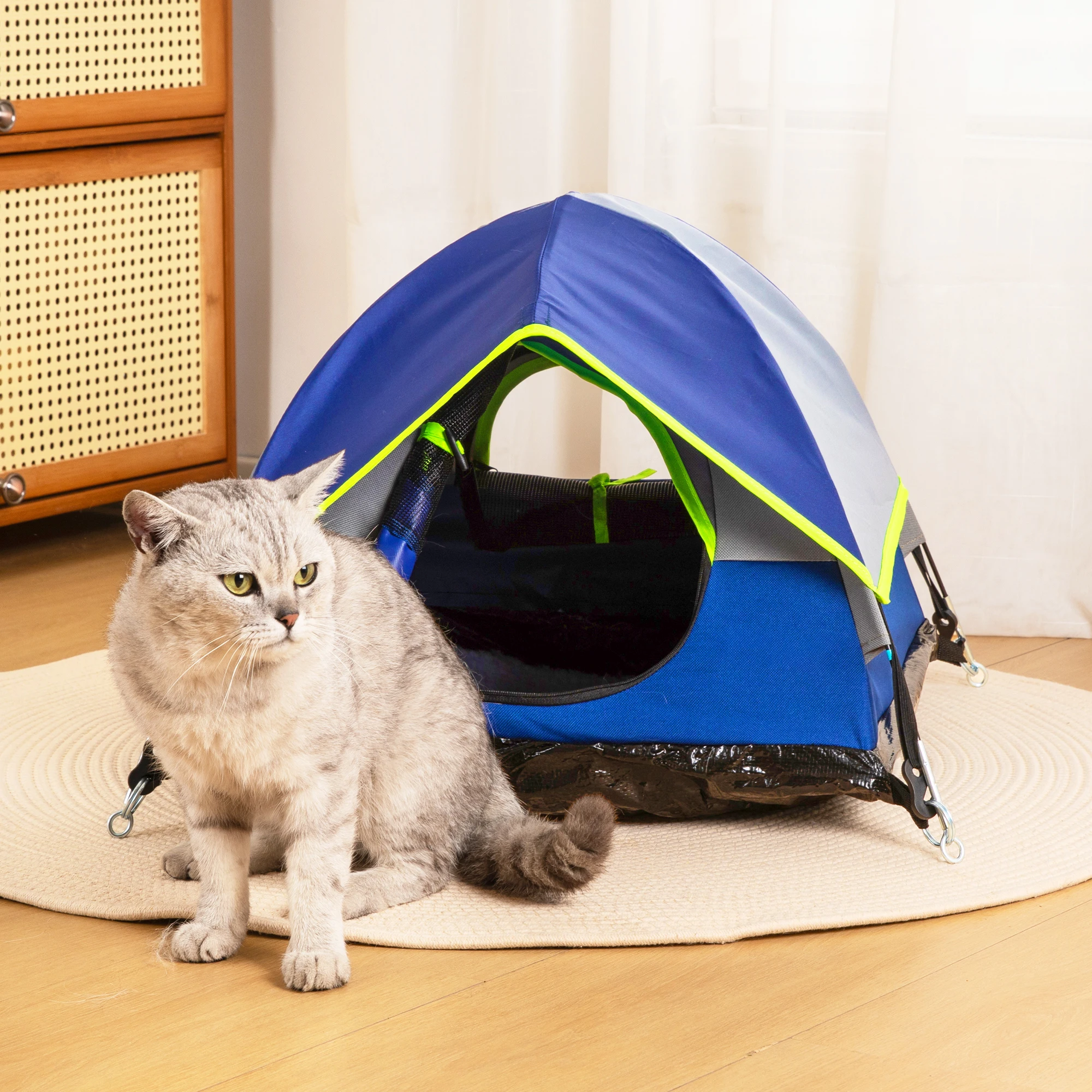 Portable Foldable Pet Tent for Cats Small Dogs Waterproof Outdoor Cat House with Carry Bag Travel Pet Shelter Washable Cat Cave
Portable Foldable Pet Tent for Cats Small Dogs Waterproof Outdoor Cat House with Carry Bag Travel Pet Shelter Washable Cat Cave