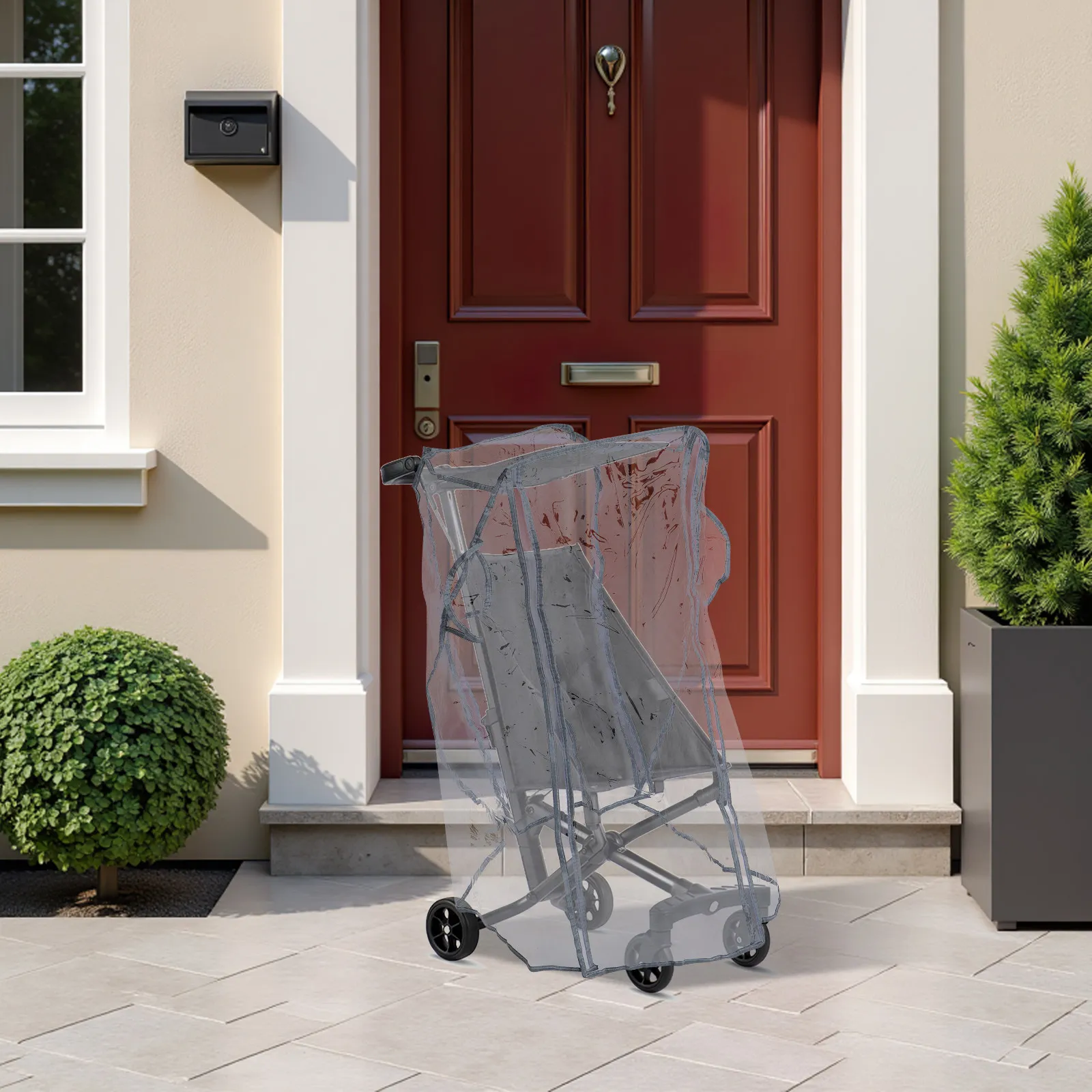 Eva Stroller Rain Cover Transparent Windproof Cold Weather Protection Quick Installation Universal Fit Plastic Waterproof Pram
Eva Stroller Rain Cover Transparent Windproof Cold Weather Protection Quick Installation Universal Fit Plastic Waterproof Pram