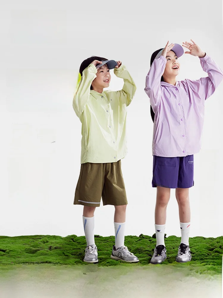Ultra-Lightweight Purrfect Diary Children's Clothing Sun Protection Hoodie Boys Girls Summer Outdoor Wear Nylon Fabric
Ultra-Lightweight Purrfect Diary Children's Clothing Sun Protection Hoodie Boys Girls Summer Outdoor Wear Nylon Fabric