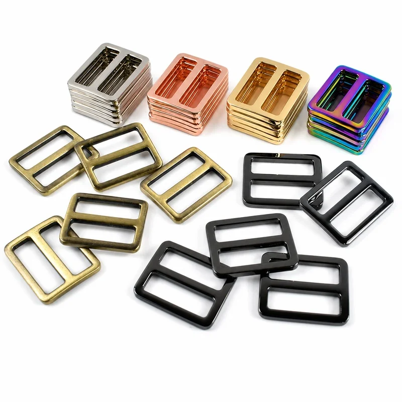 20/50Pcs 16-50mm Metal Tri-Glide Buckles Bag Strap Slider Adjuster Webbing Belt Buckle Backpack Sewing Leather DIY Hardware Kits
20/50Pcs 16-50mm Metal Tri-Glide Buckles Bag Strap Slider Adjuster Webbing Belt Buckle Backpack Sewing Leather DIY Hardware Kits