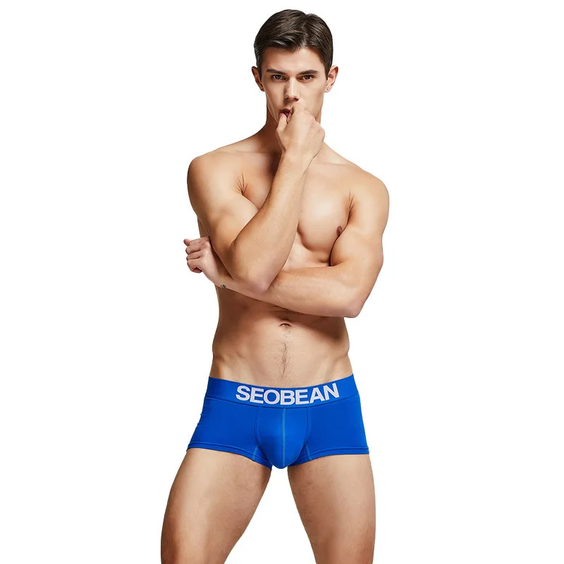 Cotton Boxer Briefs Men Fashion Underwear U Convex Pouch Underpants Soft Panties Solid Lingerie Male Breathable Boxer Shorts
Cotton Boxer Briefs Men Fashion Underwear U Convex Pouch Underpants Soft Panties Solid Lingerie Male Breathable Boxer Shorts