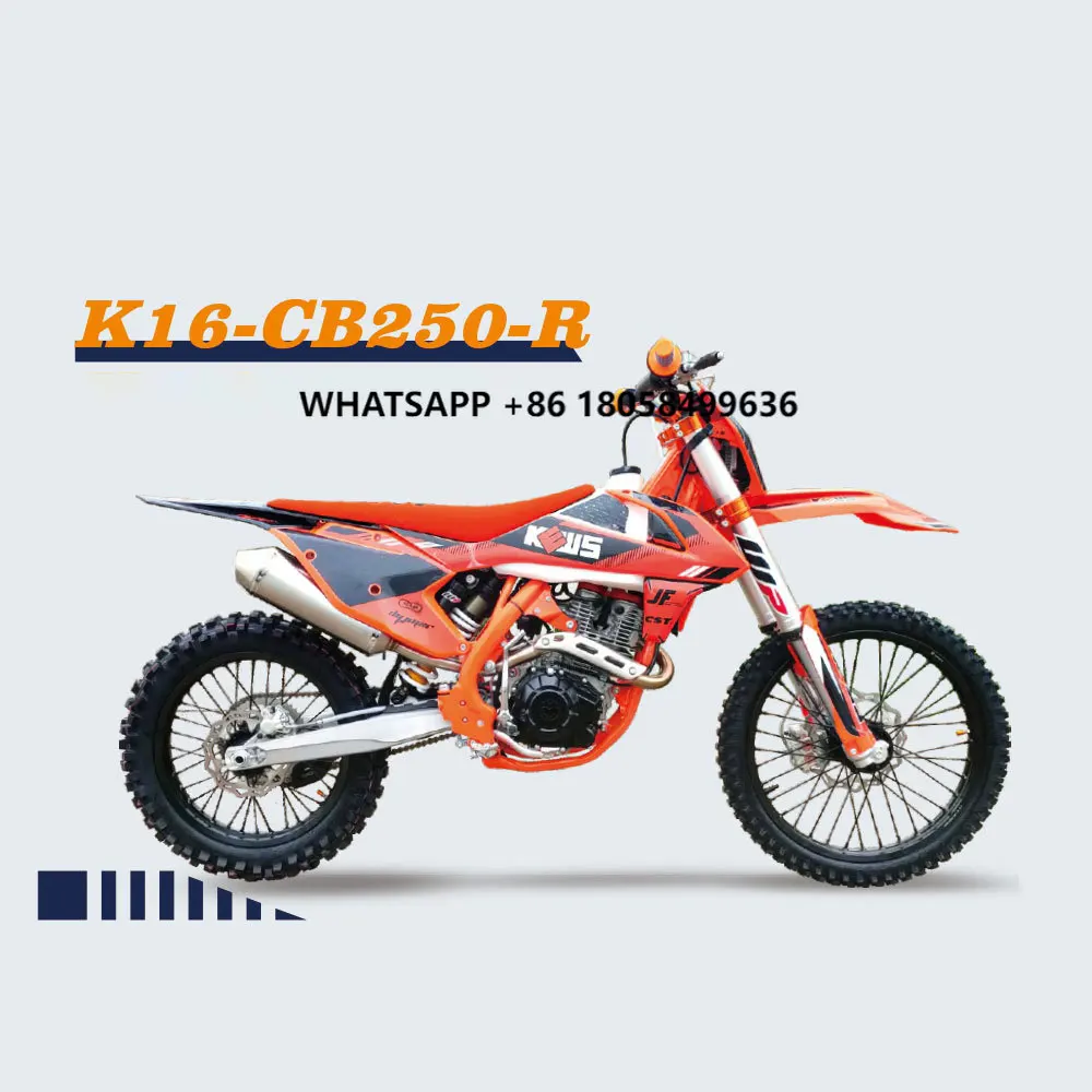 Kews K16 CB250-R 2025 air Cooled 4 Stroke Motocross 250cc Off-road Motorcycles Dirtbike Engine Adults Enduro Motocross Dirt Bike
Kews K16 CB250-R 2025 air Cooled 4 Stroke Motocross 250cc Off-road Motorcycles Dirtbike Engine Adults Enduro Motocross Dirt Bike