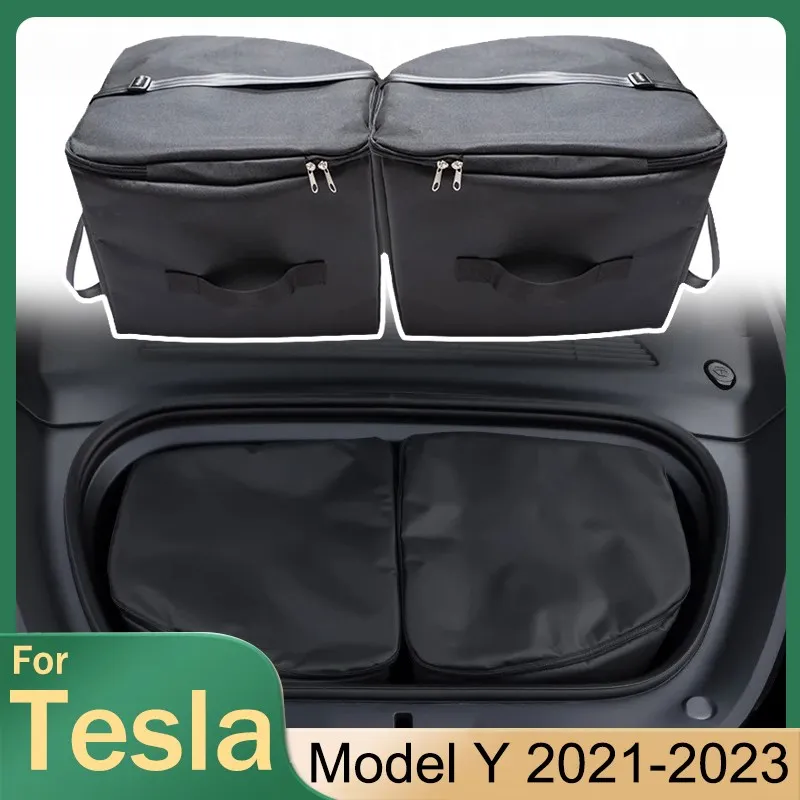 Tesla Model Y Front Trunk Storage Bag Oxford Cloth Waterproof Portable Organizer Bag For Tesla Model Y 2021-2023 Accessories
Tesla Model Y Front Trunk Storage Bag Oxford Cloth Waterproof Portable Organizer Bag For Tesla Model Y 2021-2023 Accessories