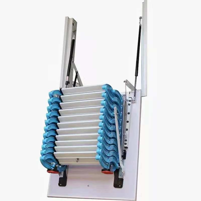 Side-Mounted Attic Retractable Staircase Indoor Home Duplex Stairs Compartment Lifting Invisible Folding Stairs Nationwide
Side-Mounted Attic Retractable Staircase Indoor Home Duplex Stairs Compartment Lifting Invisible Folding Stairs Nationwide