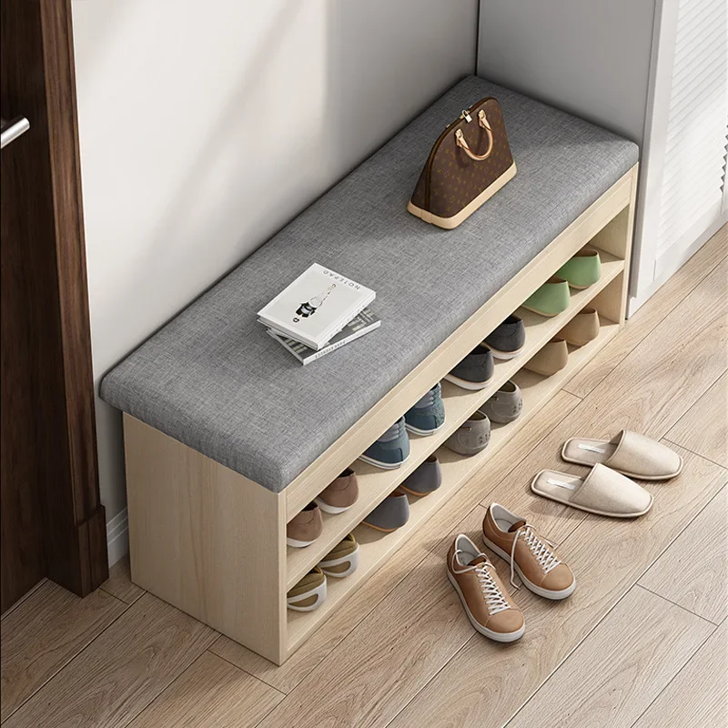 Single and Double-layer Shoe Rack, Shoe Changing Stool Can Be Sat At The Door of The Home, Simple Space-saving Corridor
Single and Double-layer Shoe Rack, Shoe Changing Stool Can Be Sat At The Door of The Home, Simple Space-saving Corridor