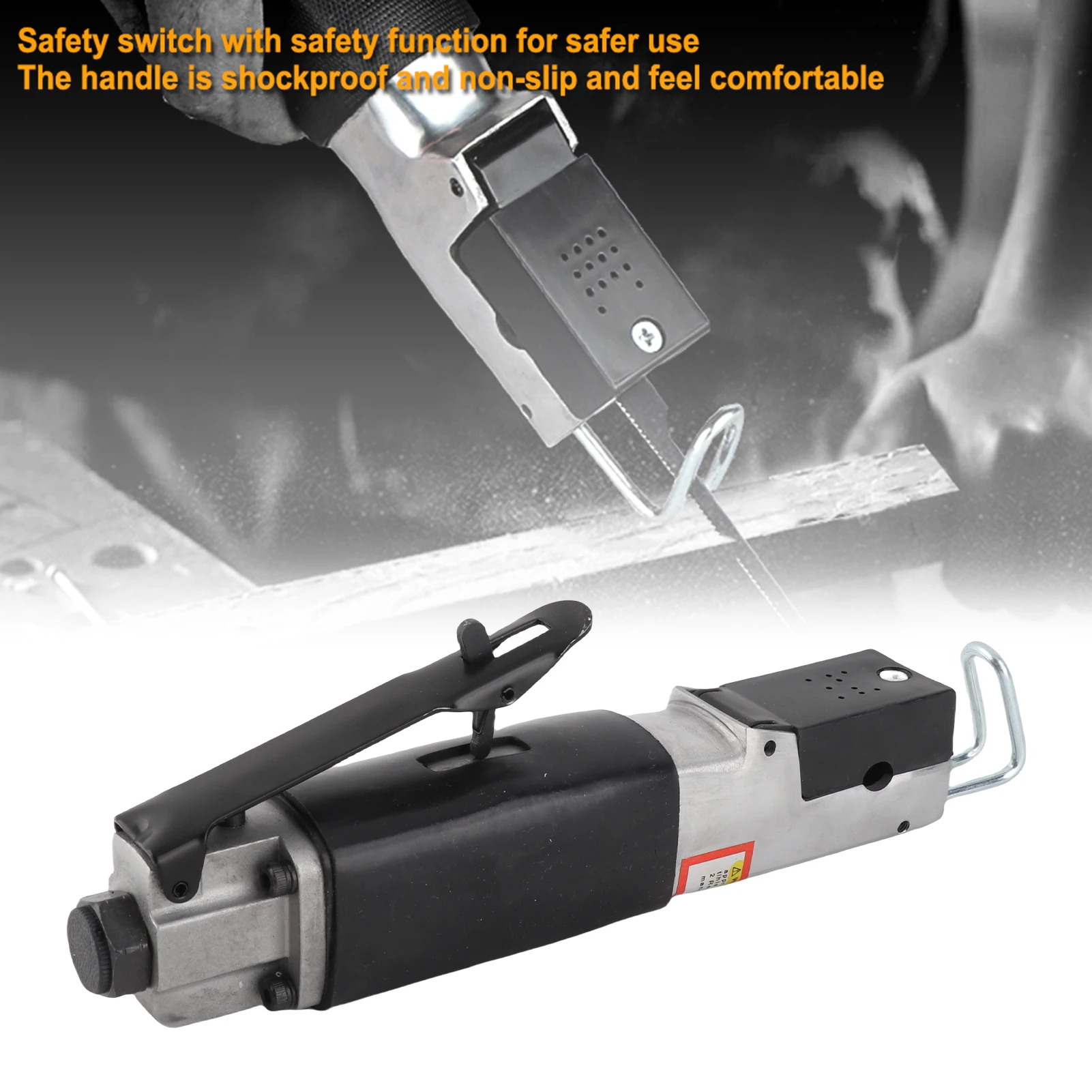 Pneumatic Reciprocating Saw Soft Rubber Handle Cutting Air Tool with Wrench Saw Blade Saw Blade Pneumatic Saw Reciprocating Saw
Pneumatic Reciprocating Saw Soft Rubber Handle Cutting Air Tool with Wrench Saw Blade Saw Blade Pneumatic Saw Reciprocating Saw