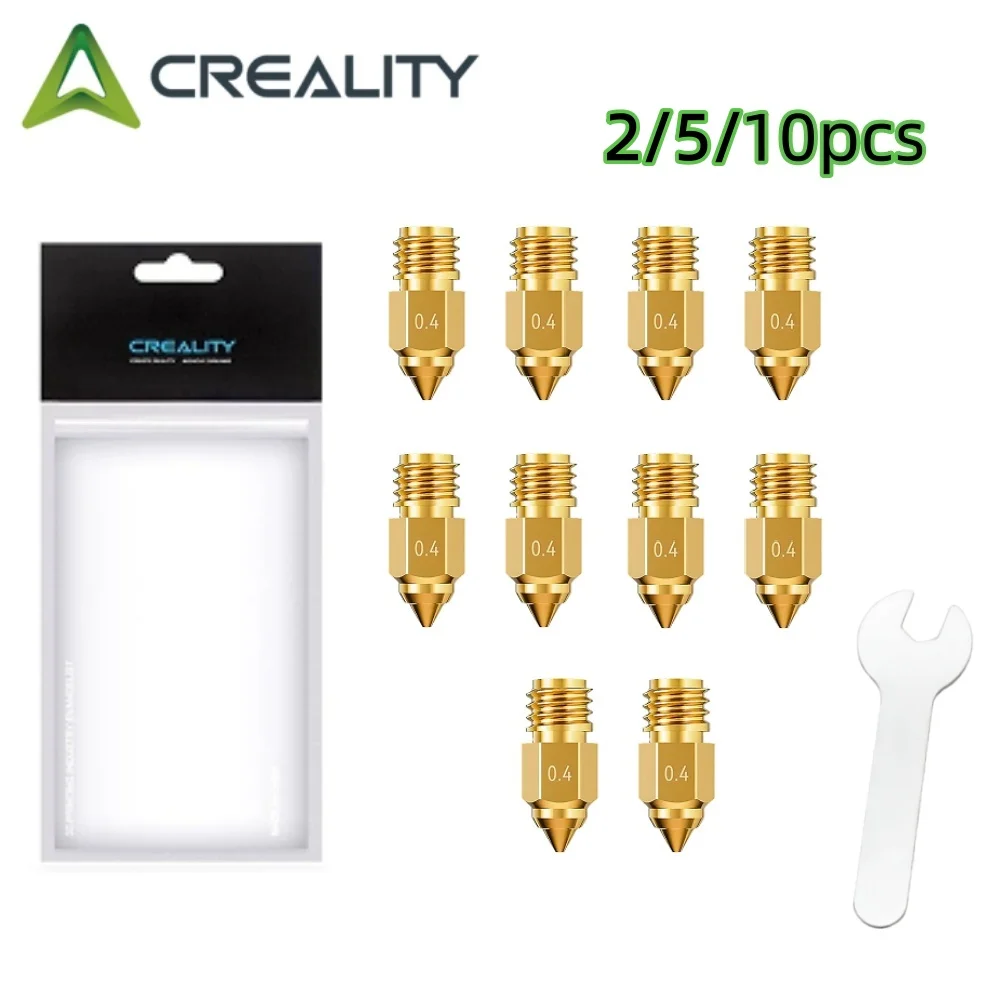 Creality Ender-5 Max Brass Nozzle 0.4/0.6/0.8mm High Speed Hotend Nozzle For Ender-5 Max 3D Printer Parts
Creality Ender-5 Max Brass Nozzle 0.4/0.6/0.8mm High Speed Hotend Nozzle For Ender-5 Max 3D Printer Parts