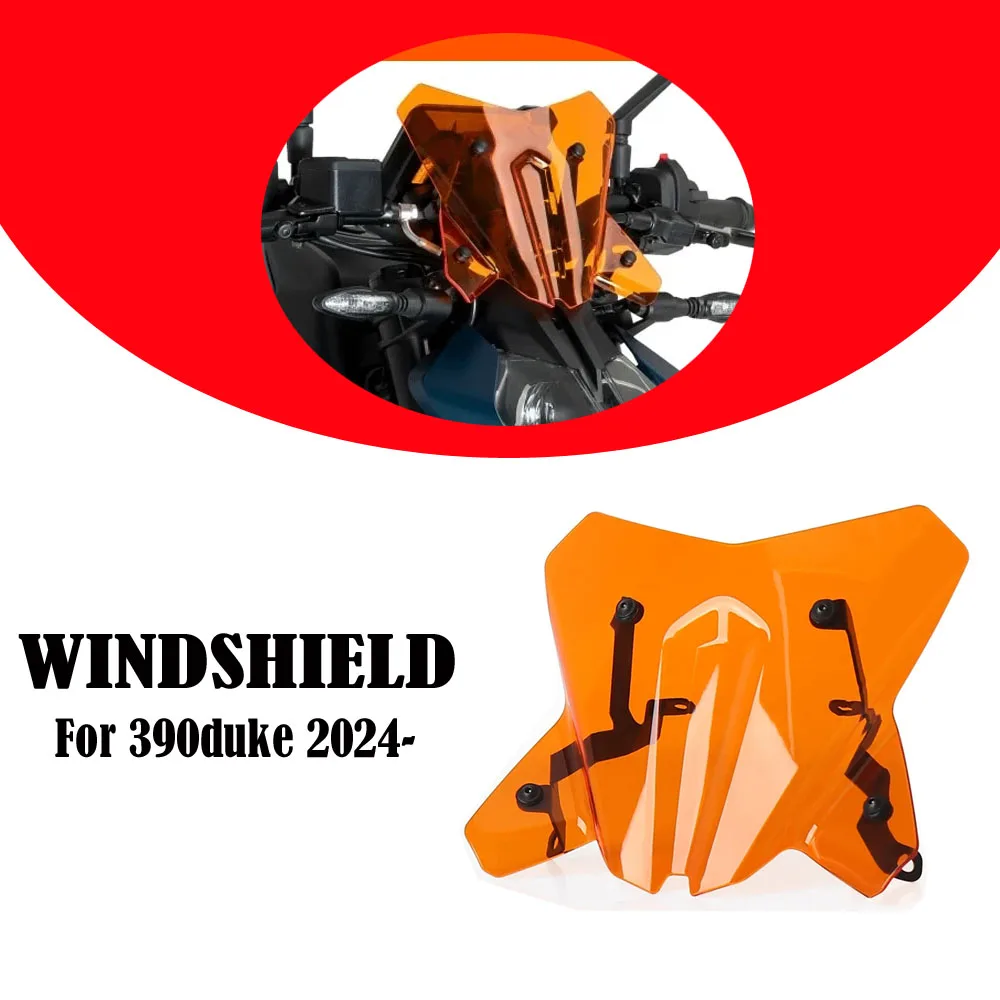 Motorcycle Accessories For 390 Duke DUKE 390 2024 2025 New Sport Screen Windshields Front Wind Deflector Fairing Orange Gray
Motorcycle Accessories For 390 Duke DUKE 390 2024 2025 New Sport Screen Windshields Front Wind Deflector Fairing Orange Gray