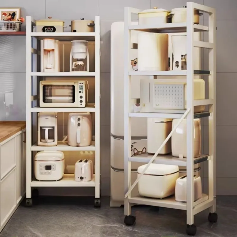 Pull-Out Design Kitchen Storage Rack Space Saving Multi-Tier Shelves Kitchen Organizer Rack Rolling Cart Sturdy Construction
Pull-Out Design Kitchen Storage Rack Space Saving Multi-Tier Shelves Kitchen Organizer Rack Rolling Cart Sturdy Construction
