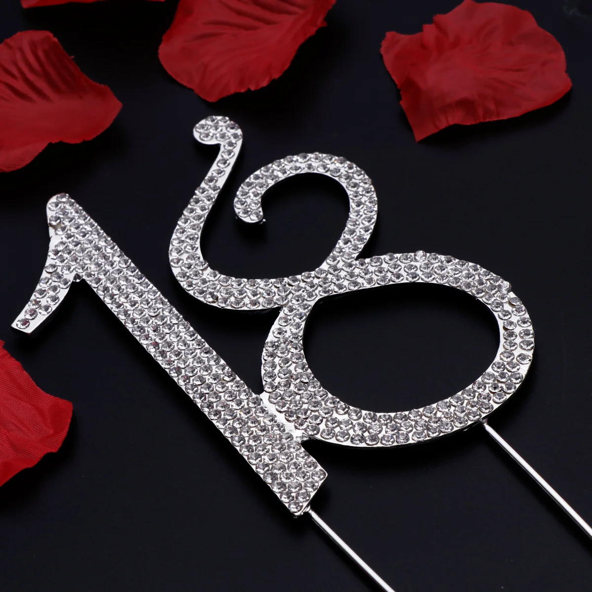 18 Cake Happy Birthday Decorations Topper Rhinestone Dining Table Anniversary Silver Number Miss
18 Cake Happy Birthday Decorations Topper Rhinestone Dining Table Anniversary Silver Number Miss