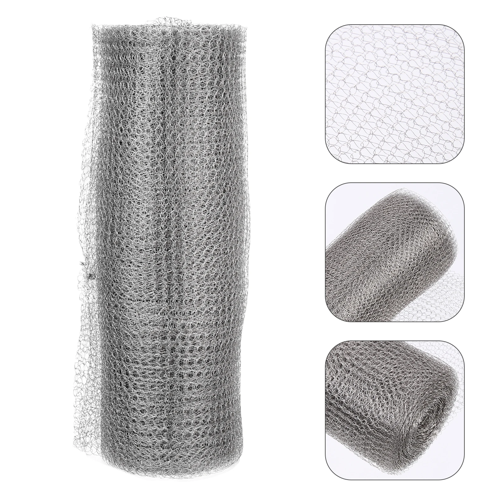 Stainless Steel Mesh Anti-Mice Steel Mesh Net For House Net Rodent Proof Wire Weave For Home Garden Wall Sealing Silver
Stainless Steel Mesh Anti-Mice Steel Mesh Net For House Net Rodent Proof Wire Weave For Home Garden Wall Sealing Silver