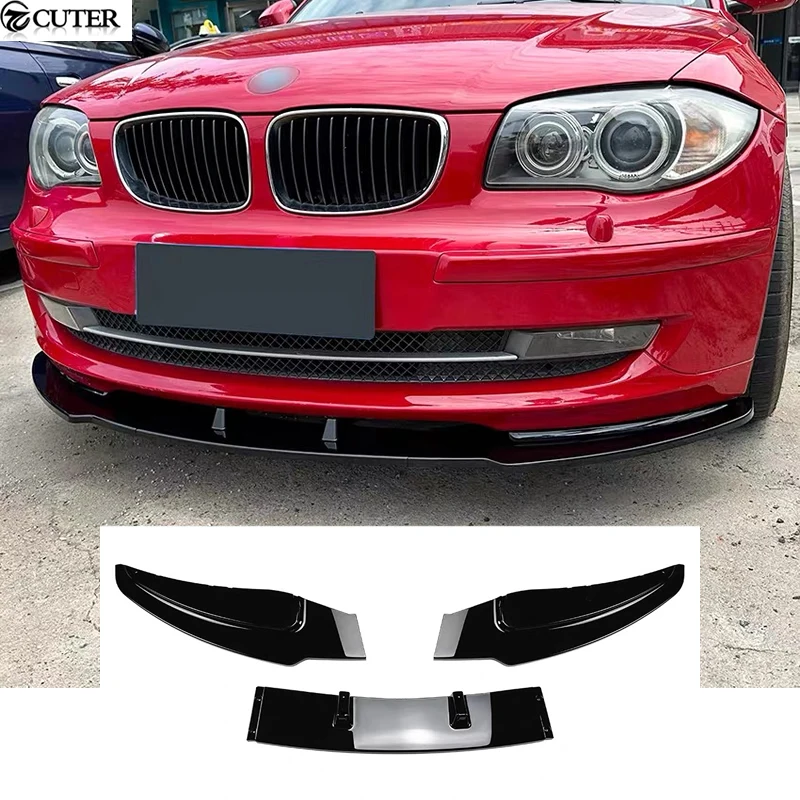 E81 E82 E87 E88 1 Series LCI Bright Black Carbon Look Front Bumper Lip Splitter for Bmw E82 Car Body Kit 07-14
E81 E82 E87 E88 1 Series LCI Bright Black Carbon Look Front Bumper Lip Splitter for Bmw E82 Car Body Kit 07-14