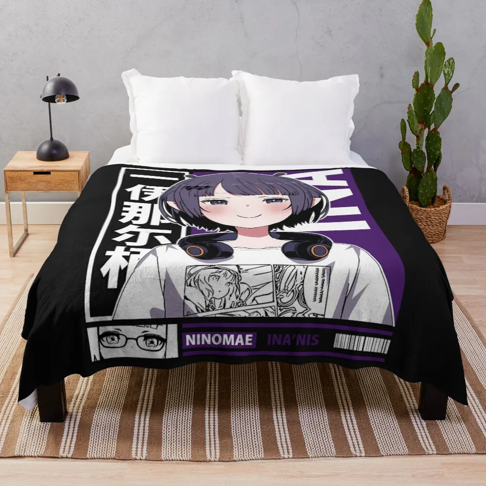 Многофункциональное мягкое теплое одеяло Ninomae Inanis Ina Smug для дома и путешествий
Многофункциональное мягкое теплое одеяло Ninomae Inanis Ina Smug для дома и путешествий