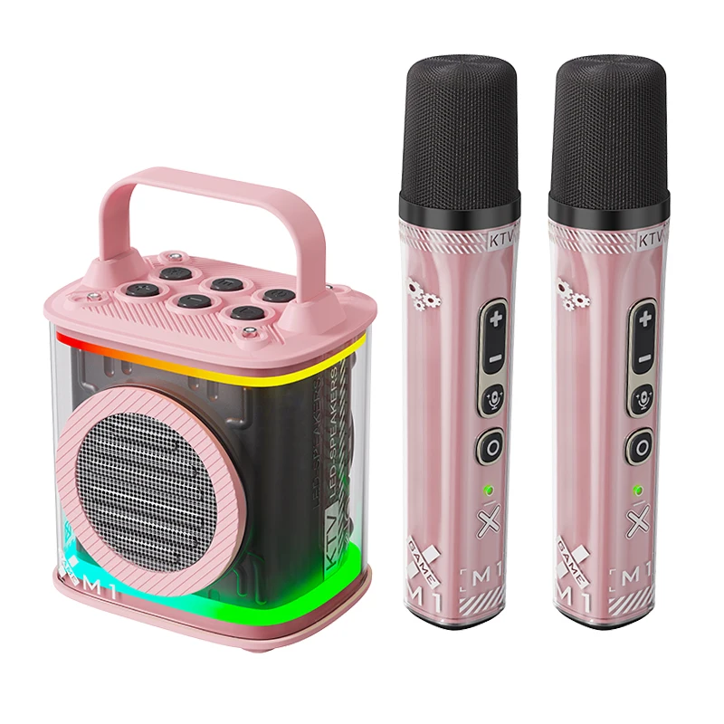 Mini Karaoke Machine for Kids Adults, Portable Blue Tooth Speaker &LED Lights, Karaoke Toys Gifts for Christmas Birthday Party
Mini Karaoke Machine for Kids Adults, Portable Blue Tooth Speaker &LED Lights, Karaoke Toys Gifts for Christmas Birthday Party