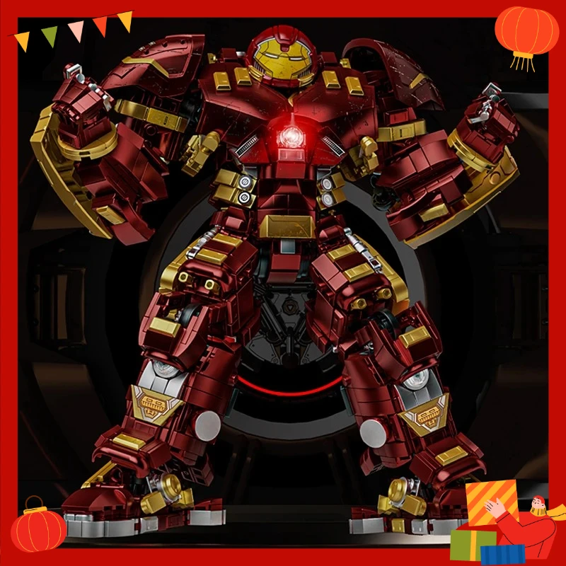 Marvel Iron Man MOC Building Blocks 2600+Pcs Superhero Bricks Set Room Decor DIY Toy Christmas Gift for Kids Boys Adults
Marvel Iron Man MOC Building Blocks 2600+Pcs Superhero Bricks Set Room Decor DIY Toy Christmas Gift for Kids Boys Adults