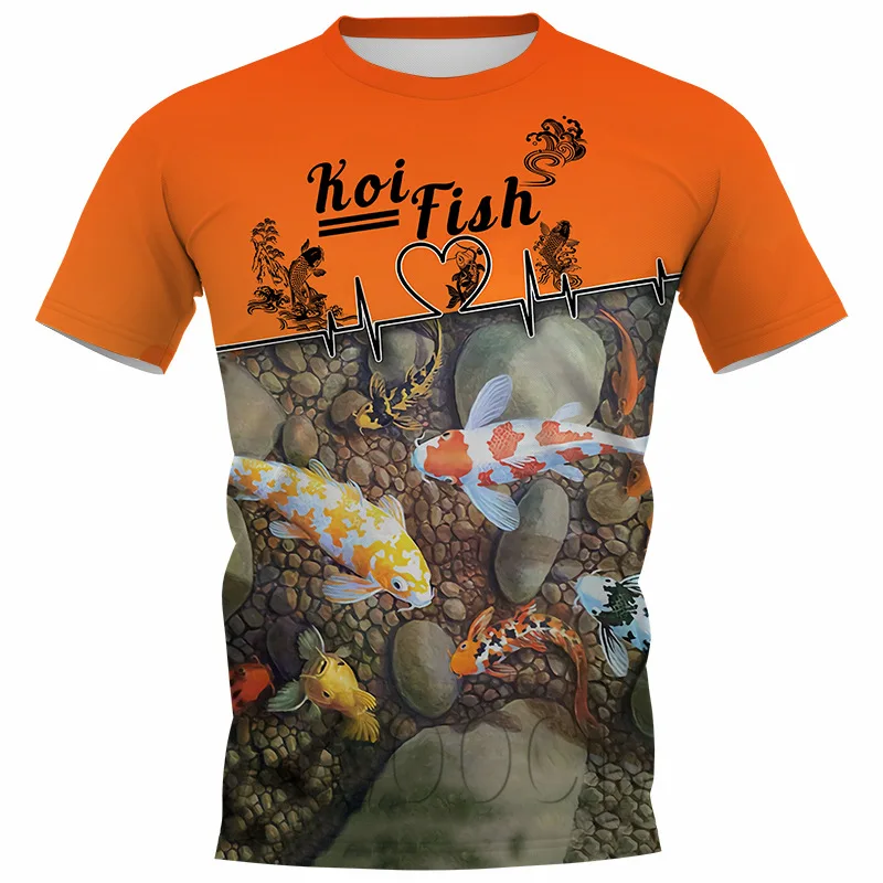 New fashionable and personalized 3D printed custom fishing round neck short sleeved casual T-shirt for men
New fashionable and personalized 3D printed custom fishing round neck short sleeved casual T-shirt for men